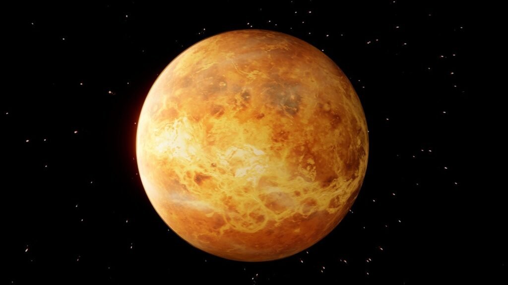 Venus: The Bright Beauty with a Fiery Heart