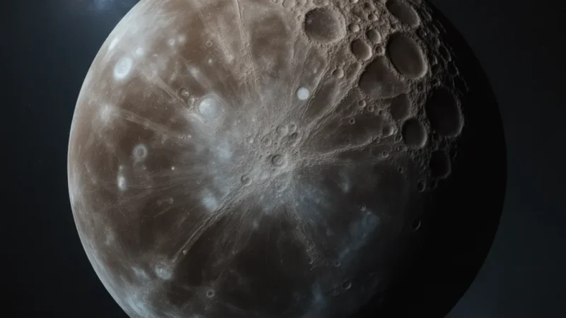 Titania: Uranus’s Largest Moon with Striking Geological Features